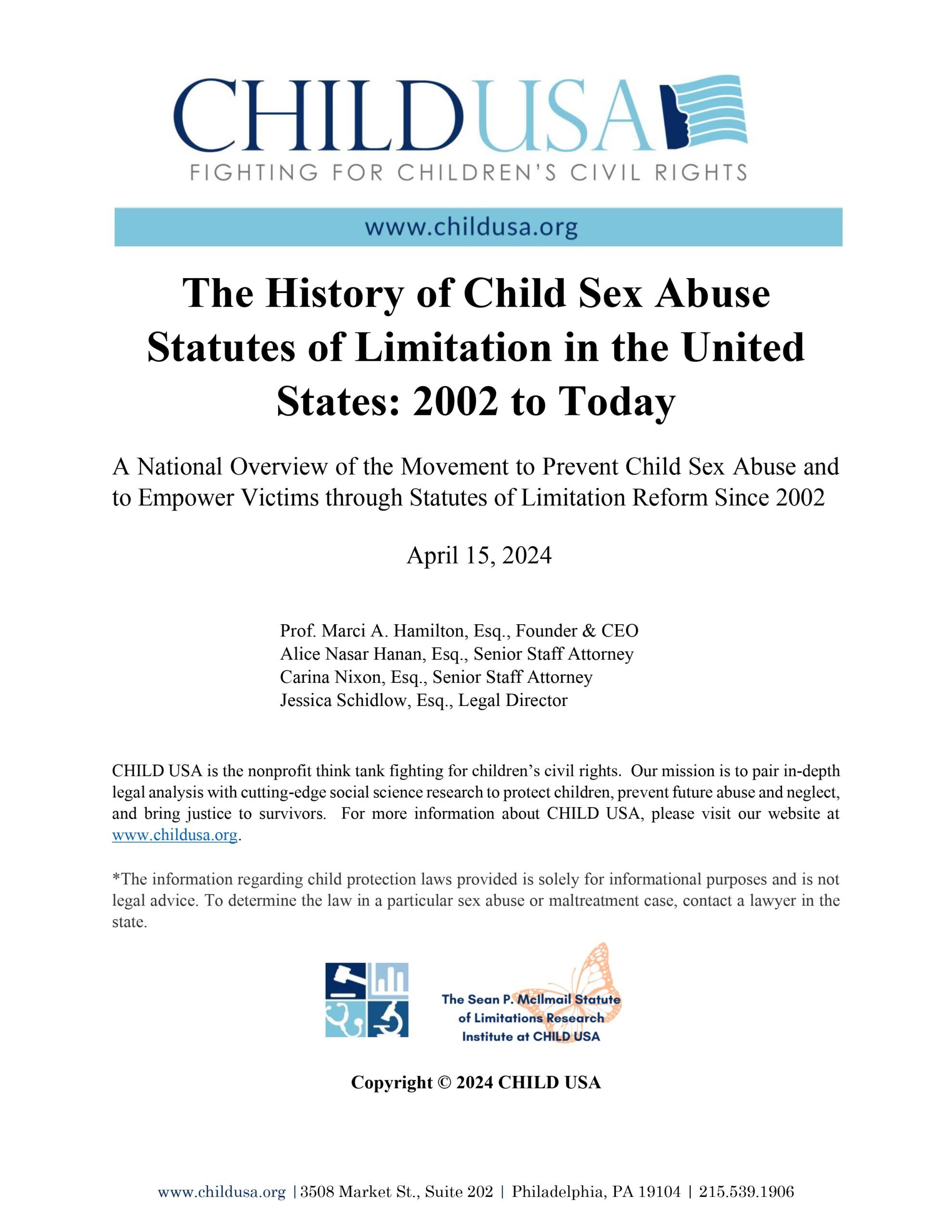 Child Protection Laws Around Sex Abuse & Maltreatment | Child USA